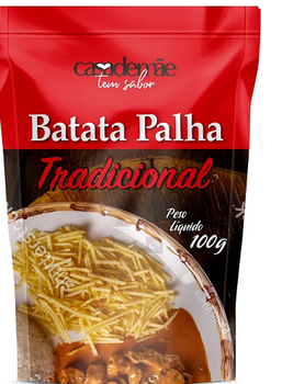 BATATA PALHA CASA DE MÃE 100G TRADICIONAL