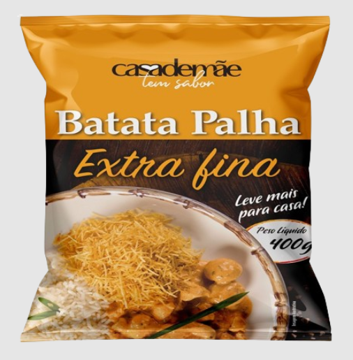 BATATA PALHA CASA DE MÃE 400G EXTRA FINA