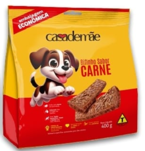 BIFINHO CASA DE MÃE 400G CÃO CARNE
