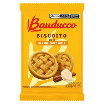 BISCOITO BAUDUCCO 354G BANANA/CANELA