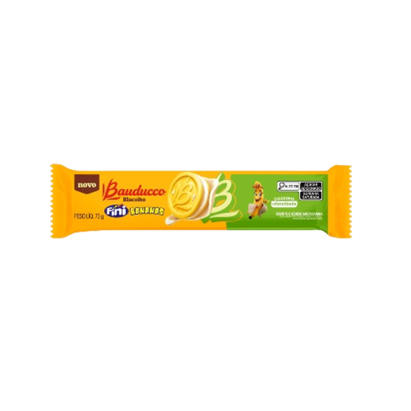 BISCOITO BAUDUCCO 73G FINI RECHEIO BANANAS