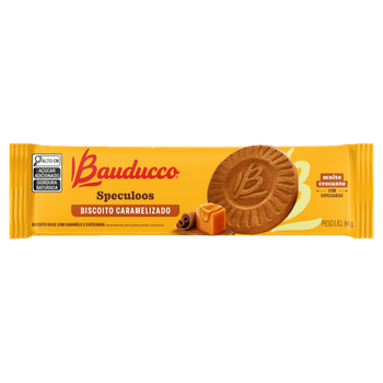 BISCOITO BAUDUCCO 84G SPECULOOS CARAMELIZADO
