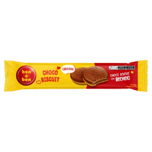 BISCOITO BONOBON 76G CHOCOBISCUIT ORIGINAL