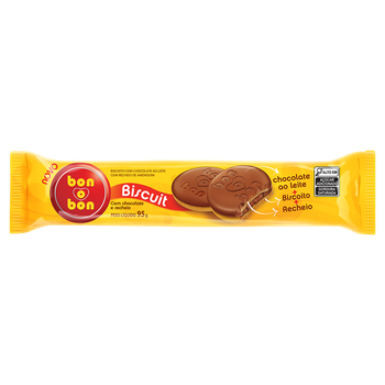 BISCOITO BONOBON 95G CHOCOBISCUIT AMENDOIM