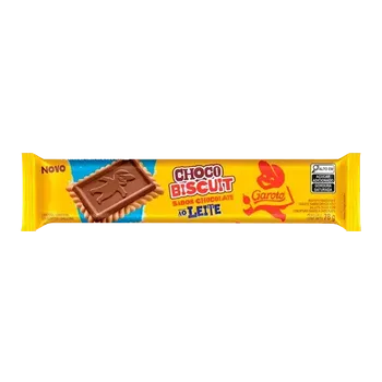 BISCOITO GAROTO 78G CHOCOBISCUIT AO LEITE