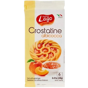 BISCOITO GASTONE LAGO 240G TORTINHA GELEIA DAMASCO