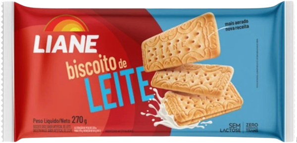 BISCOITO LIANE 270G LEITE