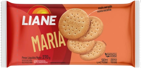 BISCOITO LIANE 270G MARIA