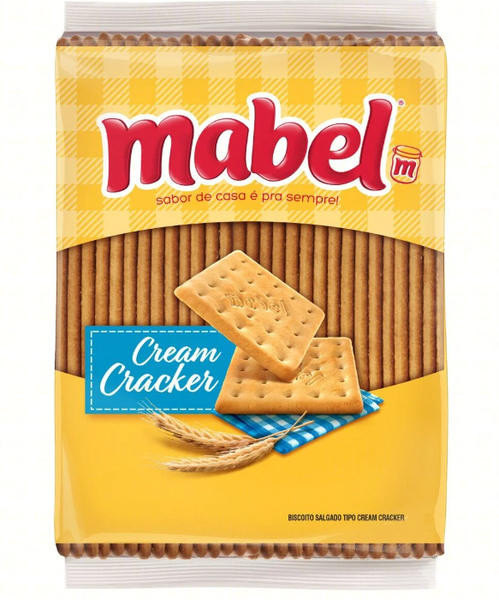BISCOITO MABEL 300G CREAM CRACKER