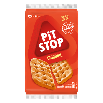 BISCOITO MARILAN 137G PIT STOP ORIGINAL