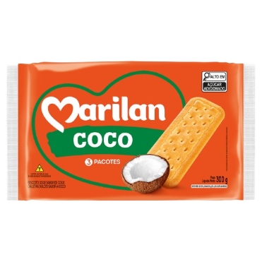 BISCOITO MARILAN 300G COCO
