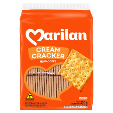 BISCOITO MARILAN 300G CREAM CRACKER