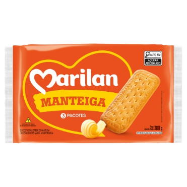 BISCOITO MARILAN 300G MANTEIGA