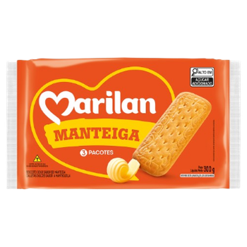 BISCOITO MARILAN 300G MANTEIGA