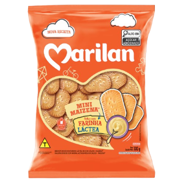 BISCOITO MARILAN 300G MINI MAIZENA TRADICIONAL