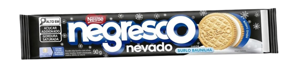 BISCOITO NESTLE 90G NEGRESCO NEVADO DUPLO BAUNILHA