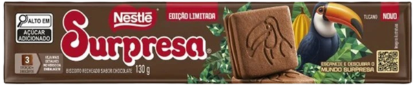 BISCOITO NESTLE SUPRESA 130G CHOCOLATE
