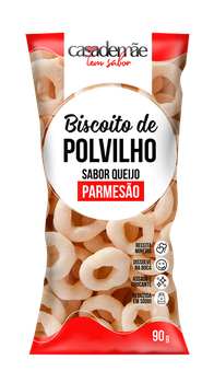 BISCOITO POLVILHO CASA DE MÃE 90G PARMESÃO