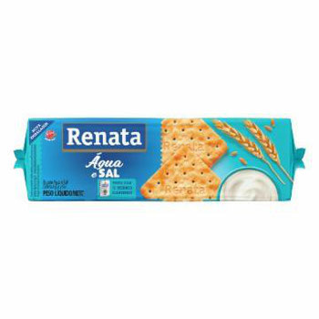 BISCOITO RENATA 170G AGUA E SAL
