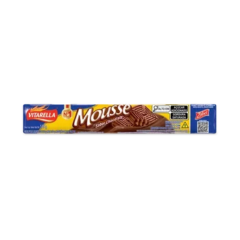 BISCOITO VITARELLA 130G MOUSSE CHOCOLATE