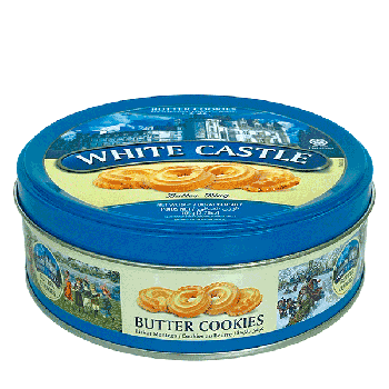 BISCOITO WHITE CASTLE 105G LT AMANTEIGADO