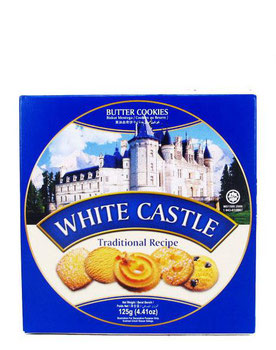 BISCOITO WHITE CASTLE 125G AMANTEIGADO