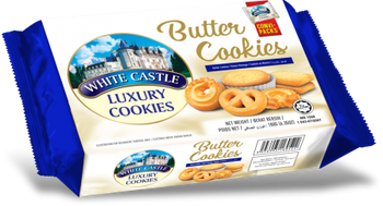 BISCOITO WHITE CASTLE 180G AMANTEIGADO