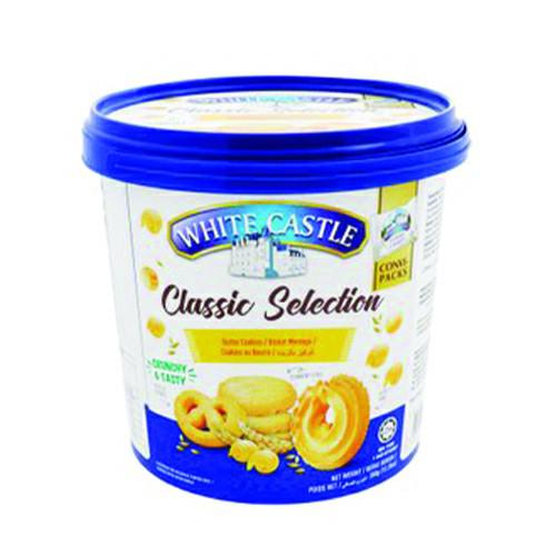 BISCOITO WHITE CASTLE 350G AMANTEIGADO