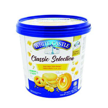 BISCOITO WHITE CASTLE 350G AMANTEIGADO