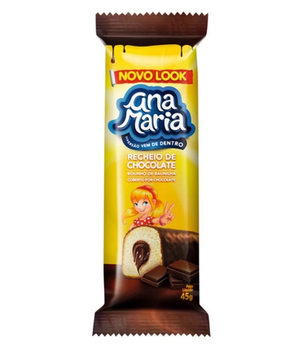 BOLINHO ANA MARIA 42G COBERTURA CHOCOLATE