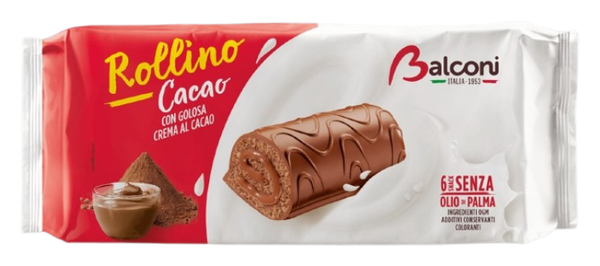 BOLINHO BALCONI 222G ROLLINHO CACAU