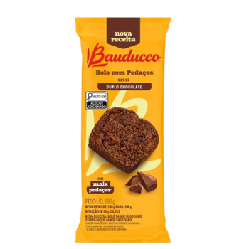 BOLO BAUDUCCO 200G DUPLO CHOCOLATE