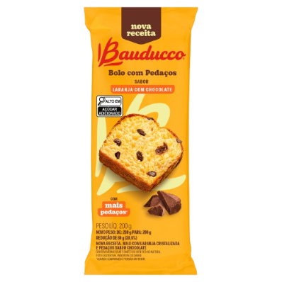 BOLO BAUDUCCO 200G LARANJA