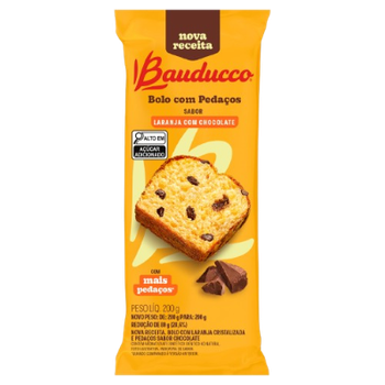 BOLO BAUDUCCO 200G LARANJA
