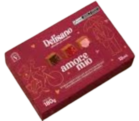 BOMBOM DELISANO CX 180G AMORE MIO