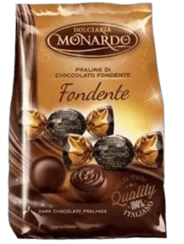 BOMBOM DOLCIARIA MONARDO 100G PRALINE CACAU