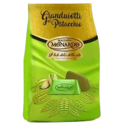 BOMBOM DOLCIARIA MONARDO 80G GIANDUIOTTI PISTACHE