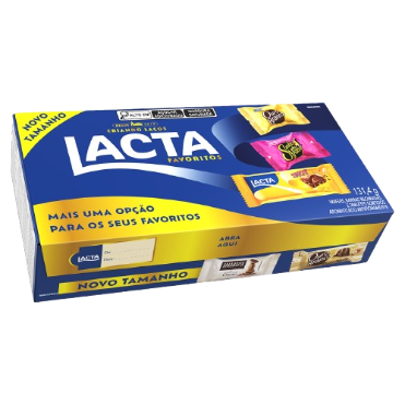 BOMBOM LACTA 131,4G FAVORITOS
