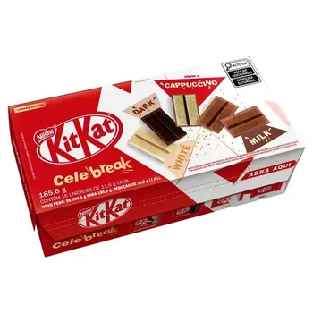 BOMBOM NESTLE 185,6G CX KIT KAT CELEBREAK