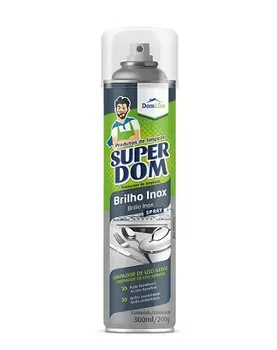 BRILHA INOX SUPER DOM AEROSOL 300ML LT