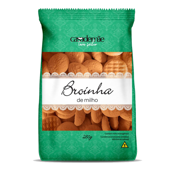 BROINHA CASA DE MÃE 280G MILHO