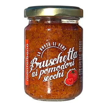 BRUSCHETTA MONTALBANO 130G TOMATE SECO