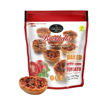 BRUSCHETTA VALENTINA 150G TOMATE OREGANO