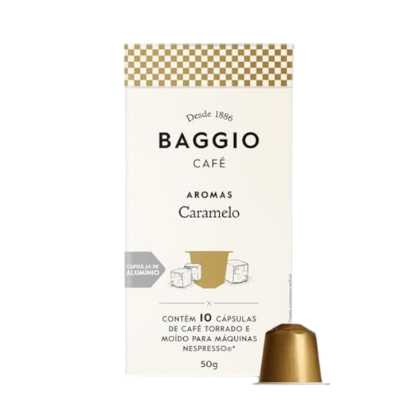 CÁPSULA BAGGIO 50G NESPRESSO CARAMELO