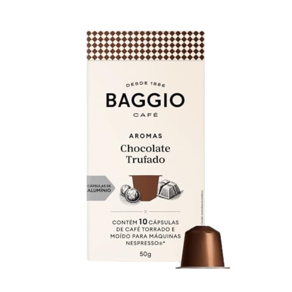 CÁPSULA BAGGIO 50G NESPRESSO CHOCOLATE TRUFADO