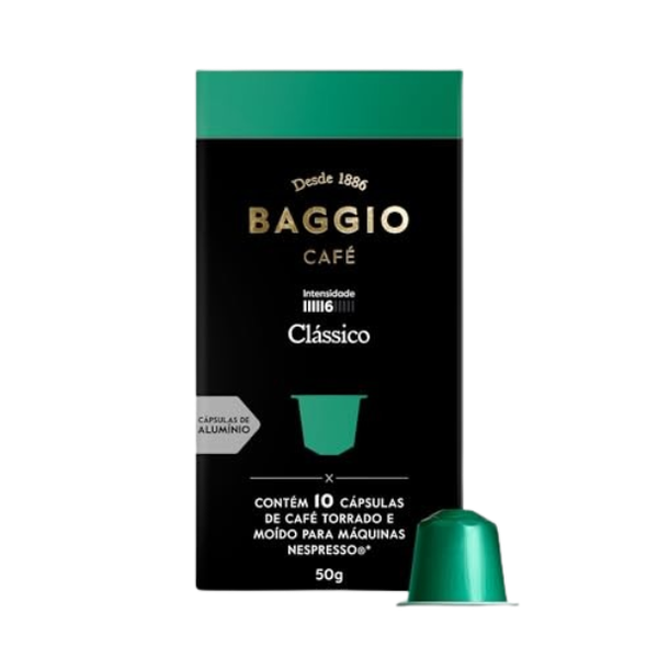 CÁPSULA BAGGIO 50G NESPRESSO CLÁSSICO