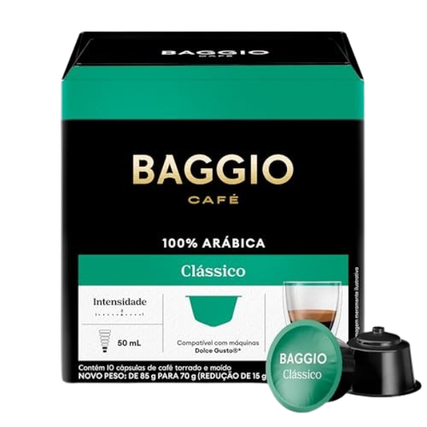 CÁPSULA BAGGIO 70G C/10 CLÁSSICO