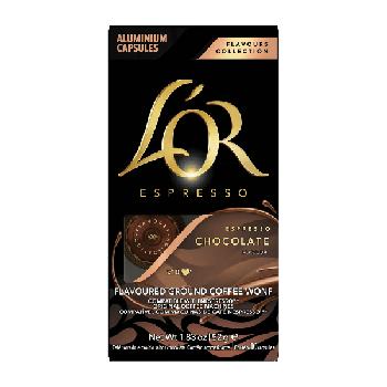 CÁPSULA LOR 52G ESPRESSO CHOCOLATE