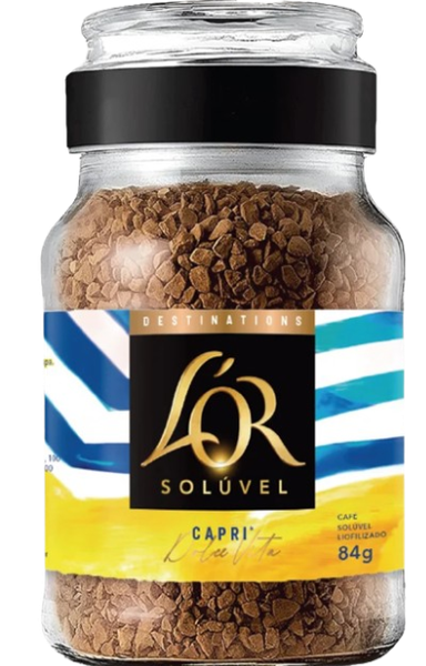 CAFÉ LOR 84G VD SOLUVEL LIOFILIZADO CAPRI DOLCE