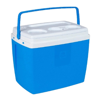 CAIXA TÉRMICA BEL 36L C/ALÇA AZUL